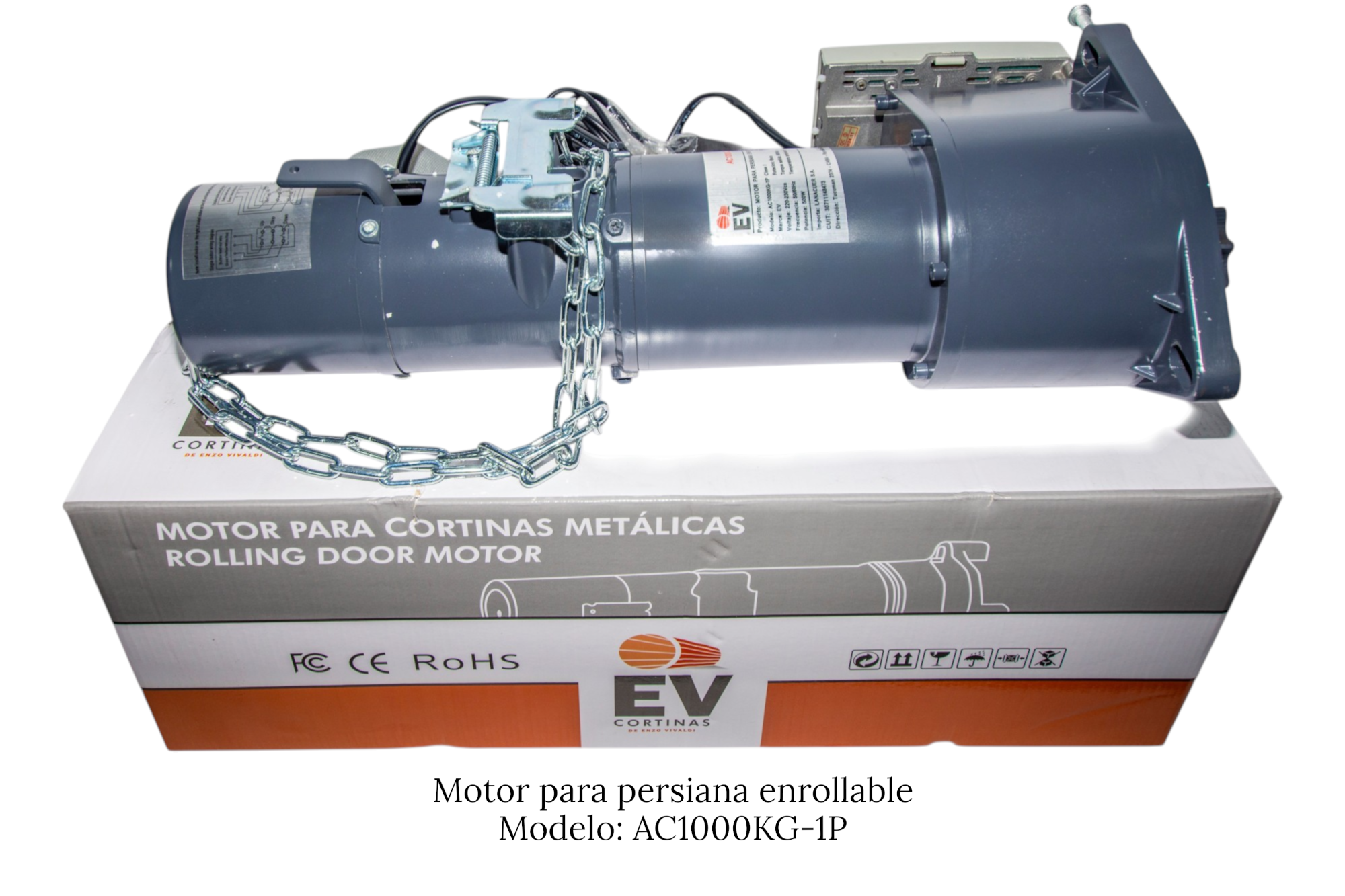 Motor elevador industrial